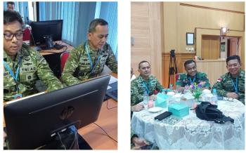 Kadispen Kodaeral IV Batam Hadiri Rakornispen TNI 2026 di Cilangkap